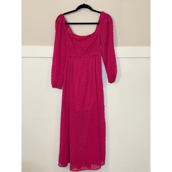 Women's Free People Malina Maxi Dress in Pink - Size XS - Picture 4 of 8